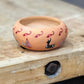 Southwestern-Style Hand-Painted Terracotta Storyteller Bowl (2" x 4.25") 