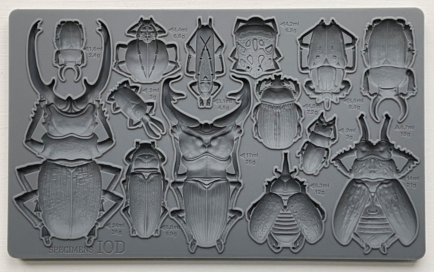 Specimens 6X10 IOD Mould - The Mustard Seed Collection, The Seed