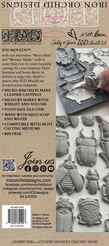 Specimens 6X10 IOD Mould - The Mustard Seed Collection, The Seed