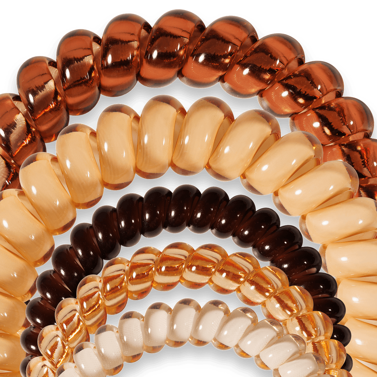 Spiral Hair Coil | Mix Pack | Anything But Basic Hair Ties - The Mustard Seed Collection, The Seed
