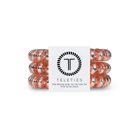 Spiral Hair Coils | Large | Millennial Pink Hair Ties - The Mustard Seed Collection, The Seed