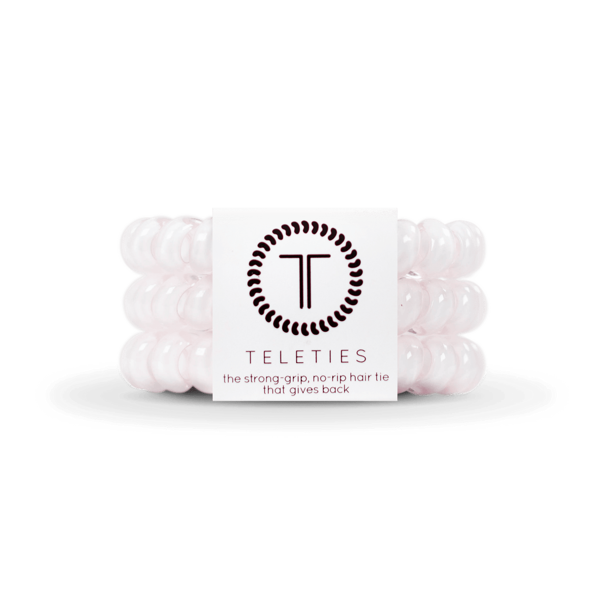 Spiral Hair Coils | Large | Rose Water Pink Hair Ties - The Mustard Seed Collection, The Seed