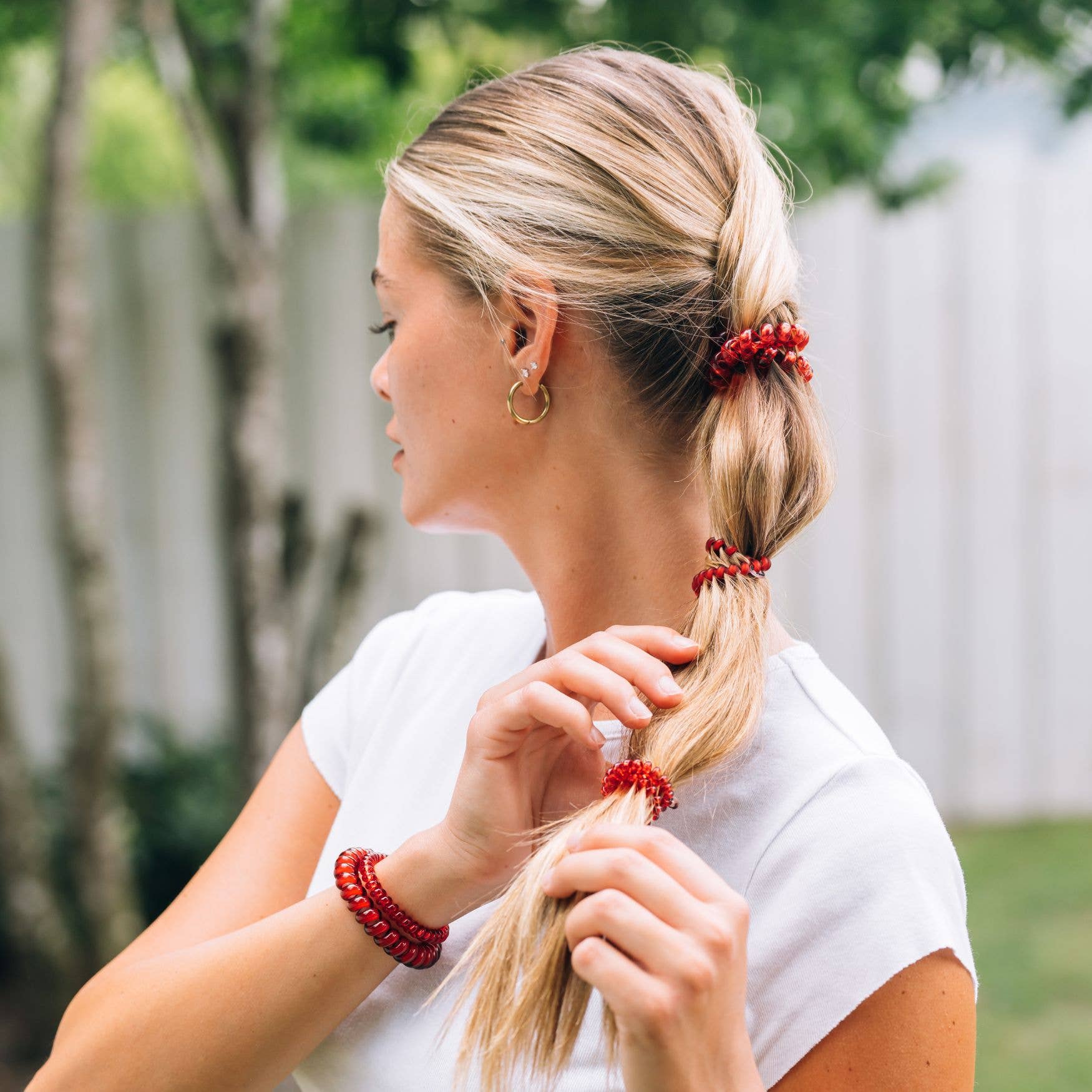 Spiral Hair Coils | Small | Red Carpet Ready Hair Ties - The Mustard Seed Collection, The Seed