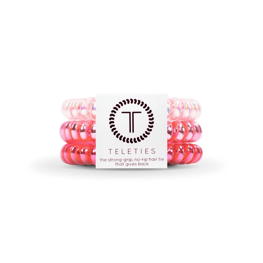 Spiral Hair Coils | Small | Think Pink Hair Ties - The Mustard Seed Collection, The Seed