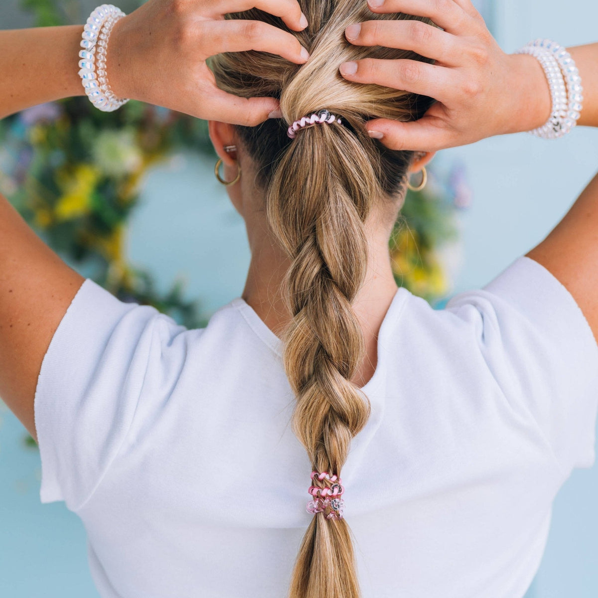 Spiral Hair Coils | Tiny | Pretty in Pink Hair Ties - The Mustard Seed Collection, The Seed
