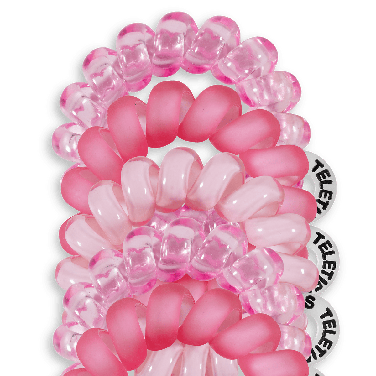 Spiral Hair Coils | Tiny | Pretty in Pink Hair Ties - The Mustard Seed Collection, The Seed