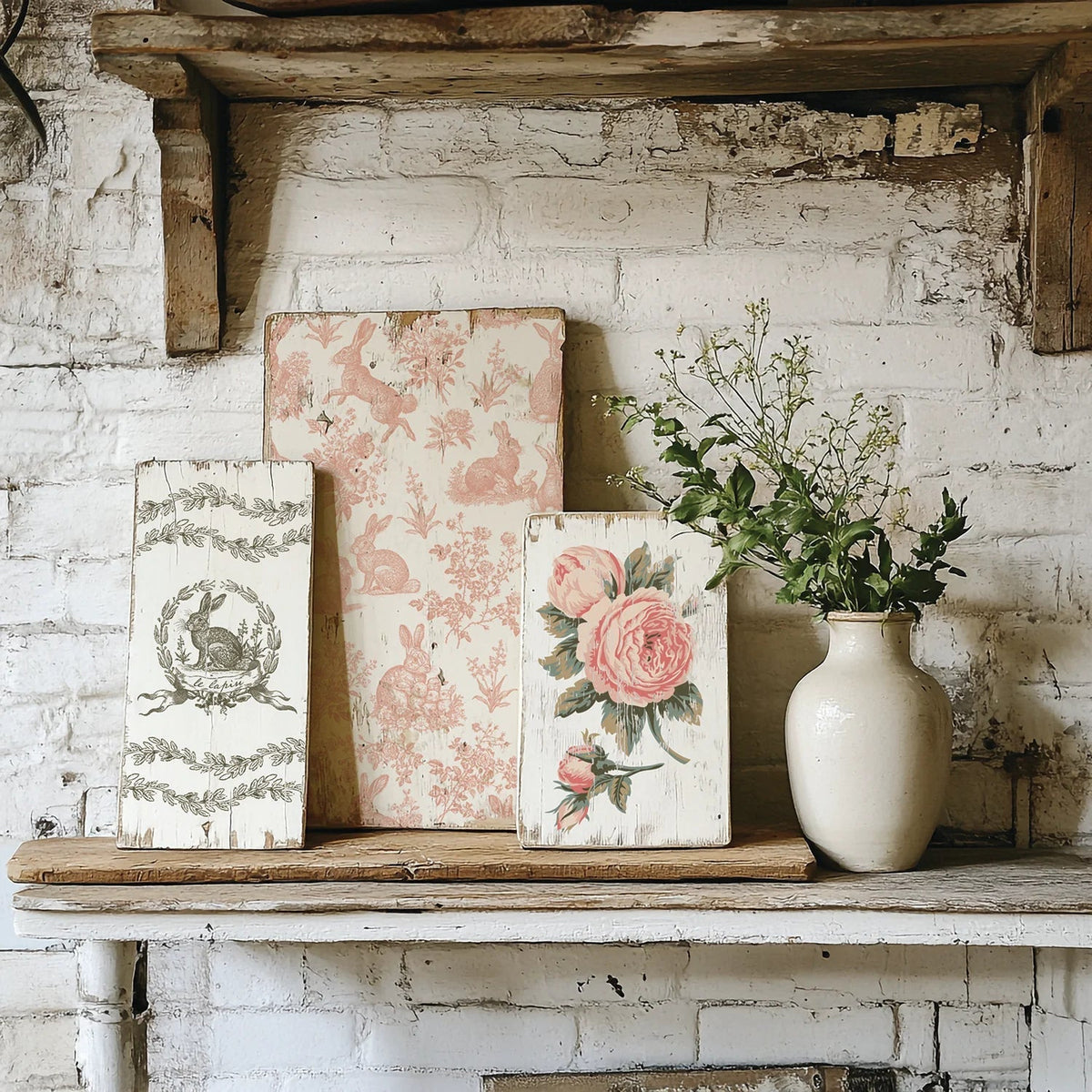 Spring Melody IOD Paint Inlay 12x16 | Iron Orchid Designs DIY Furniture Decorcraft