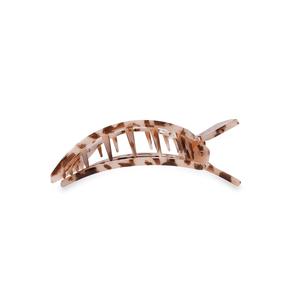 Square Flat Hair Clip | Med. | Blonde Tortoise - The Mustard Seed Collection, The Seed