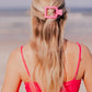 Square Flat Hair Clip | Small | Paradise Pink - The Mustard Seed Collection, The Seed