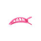 Square Flat Hair Clip | Small | Paradise Pink - The Mustard Seed Collection, The Seed