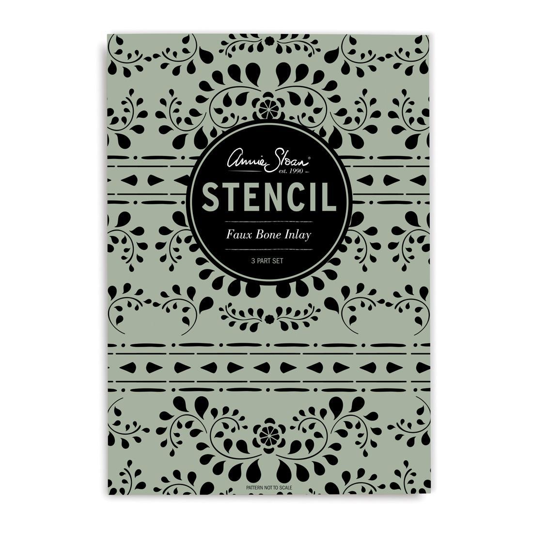 Stencil - Faux Bone Inlay - The Mustard Seed Collection, The Seed