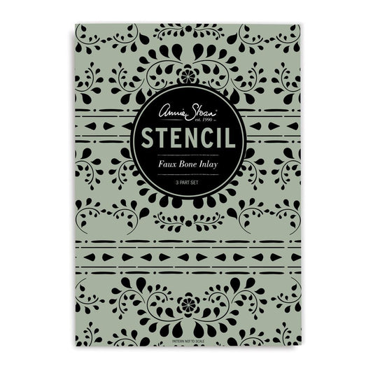 Stencil - Faux Bone Inlay - The Mustard Seed Collection, The Seed