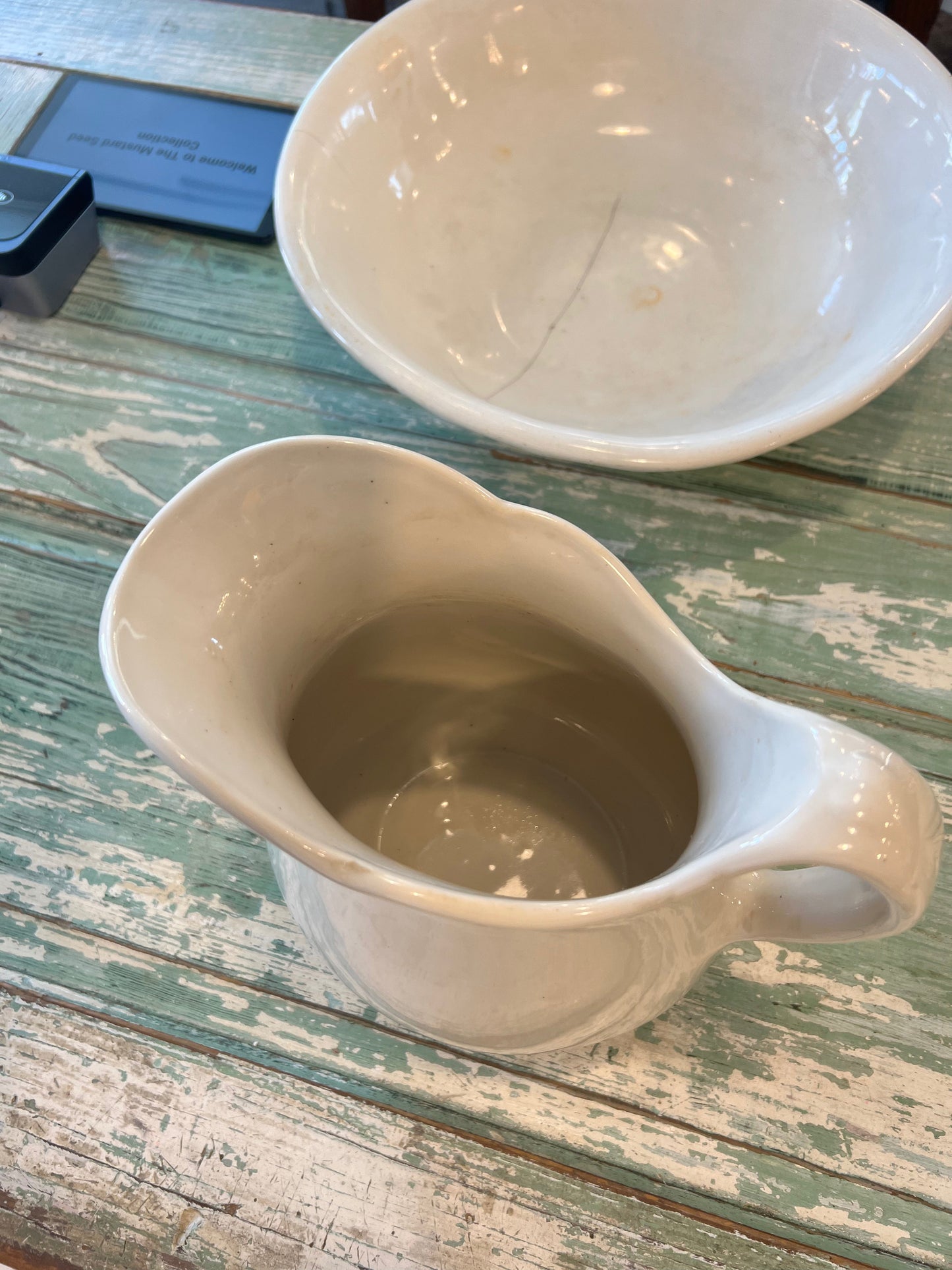 Sterling ironstone late 1800s Pitcher