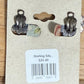 Sterling Silver Tree Clip On Earrings