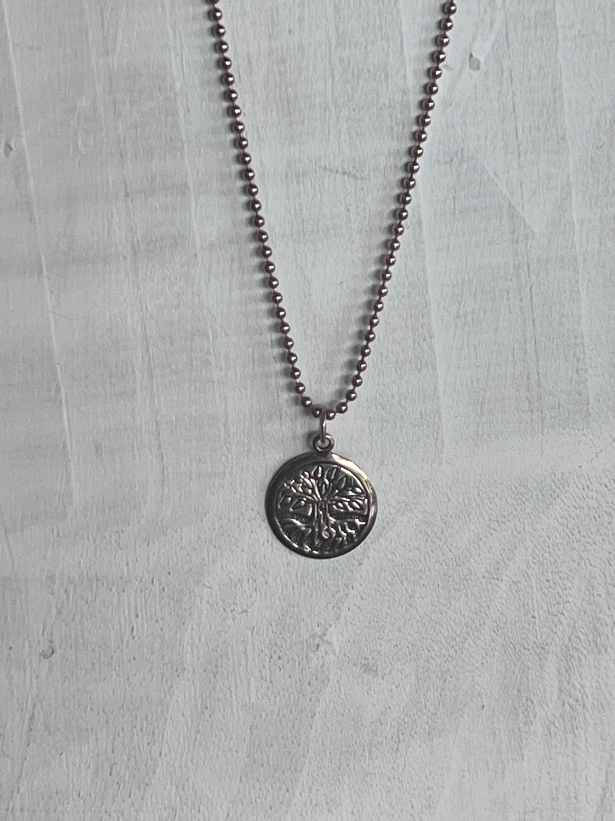 Sterling Silver Tree of Life Necklace 