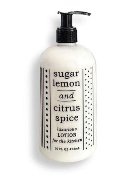 Sugar Lemon Citrus Spice 16oz Kitchen Lotion - The Mustard Seed Collection, The Seed
