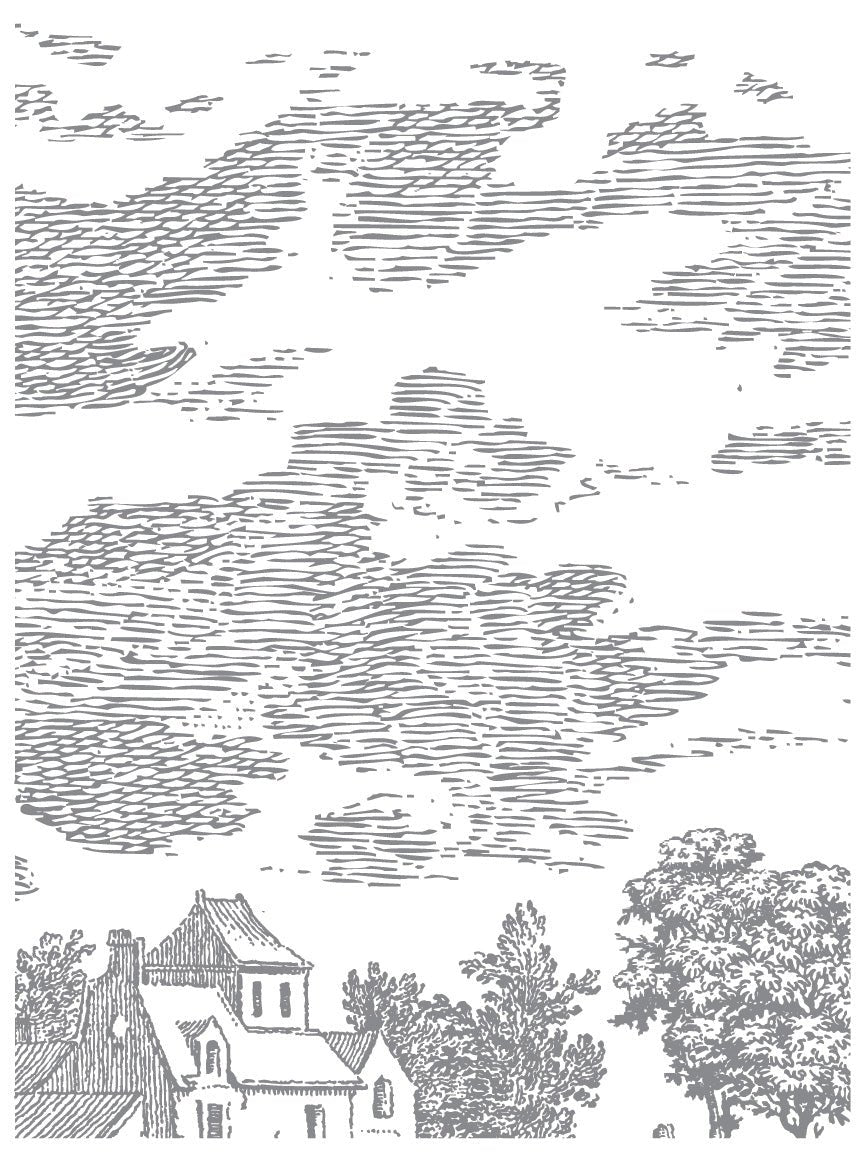 Summer Villa IOD Paint Inlay 12x16 Pad