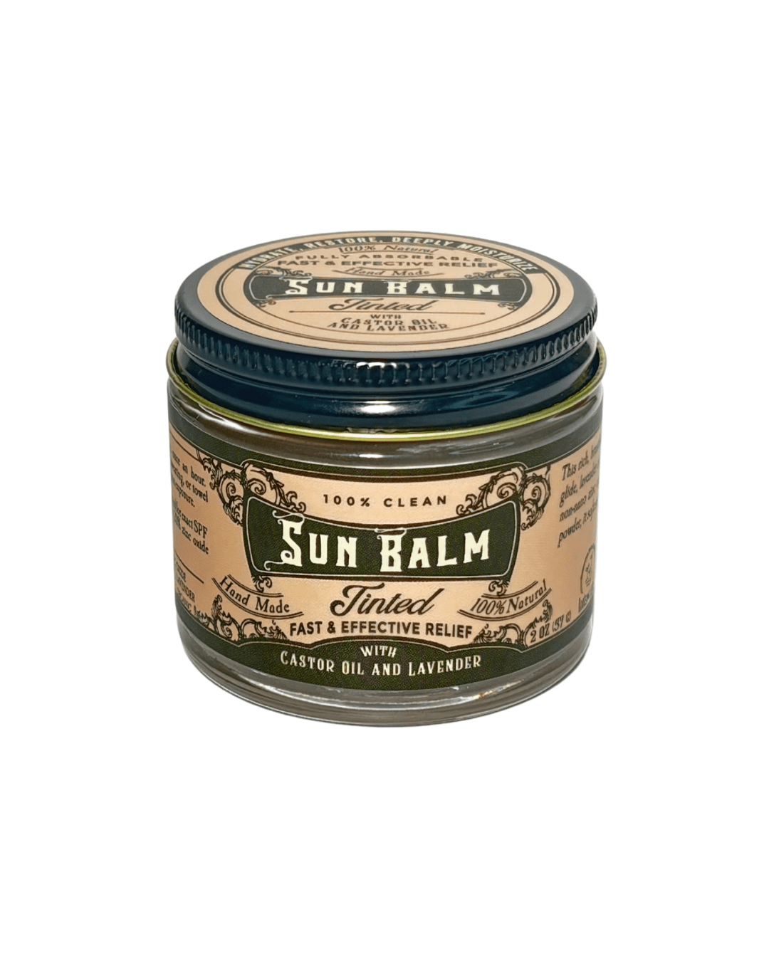 Sun Balm - Tinted Tallow Lavender Sunscreen "reef safe" - The Mustard Seed Collection, The Seed