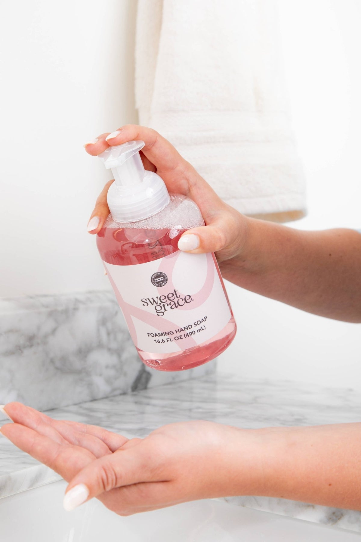 Sweet Grace Foaming Hand Soap - 4 Pack | Housewarming Gift Bridgewater Candle Company