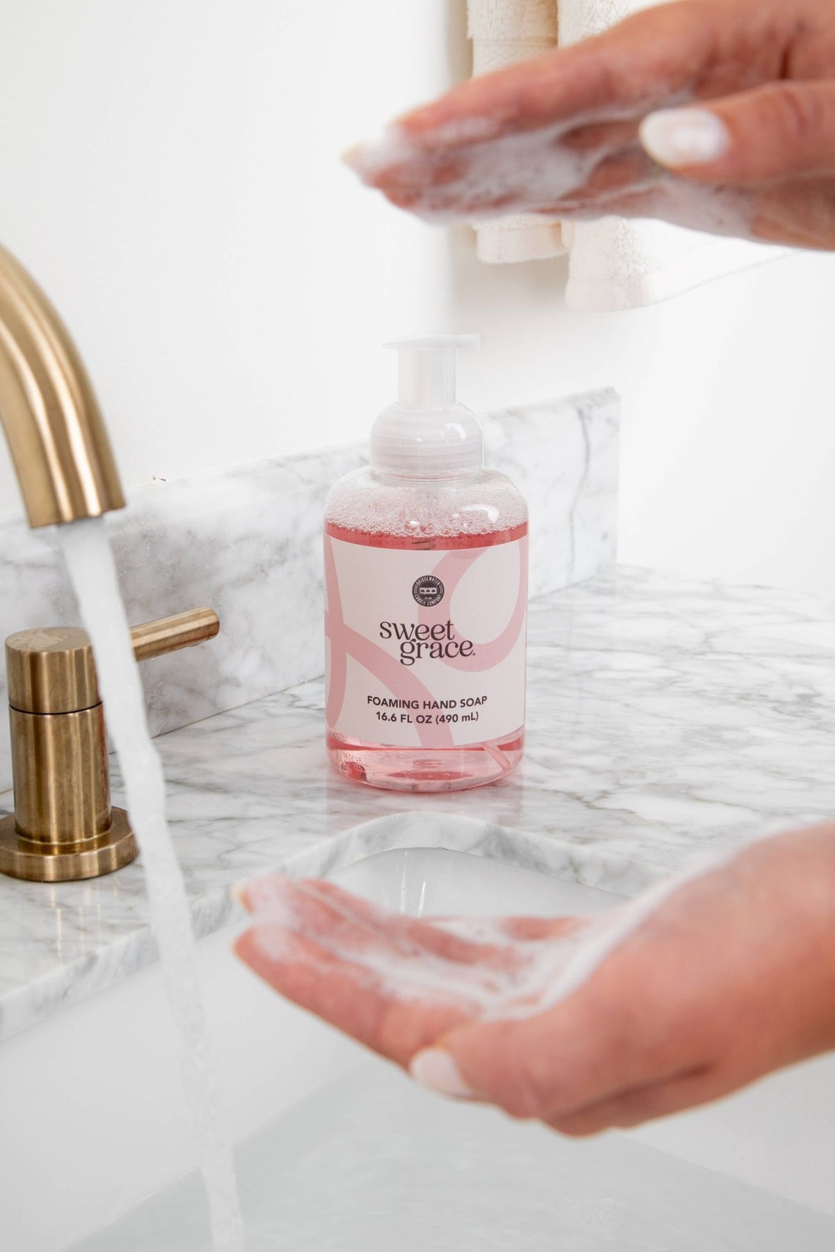 Sweet Grace Foaming Hand Soap - 4 Pack | Housewarming Gift Bridgewater Candle Company