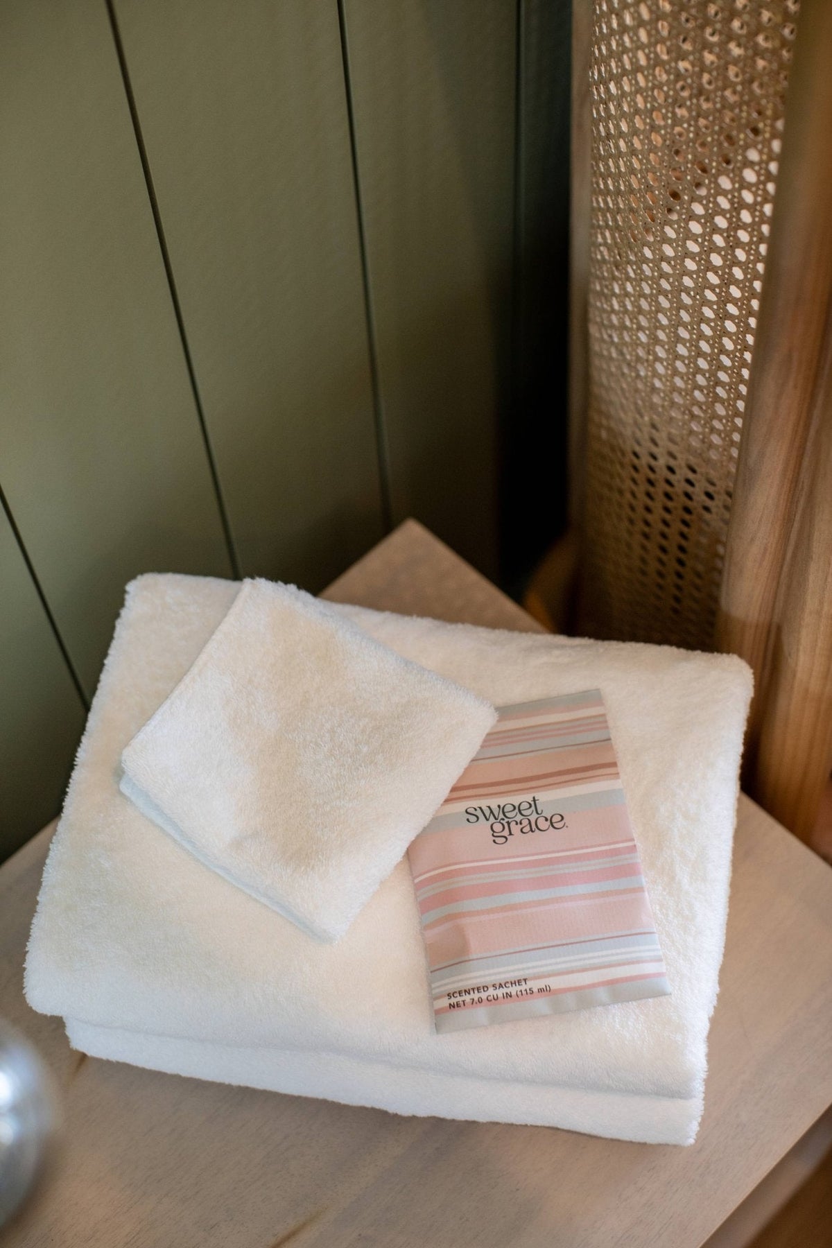 Sweet Grace Modern Stripe Sachet - The Mustard Seed Collection, The Seed