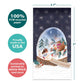 Sweet Snowglobe Money Holder Christmas - The Mustard Seed Collection, The Seed