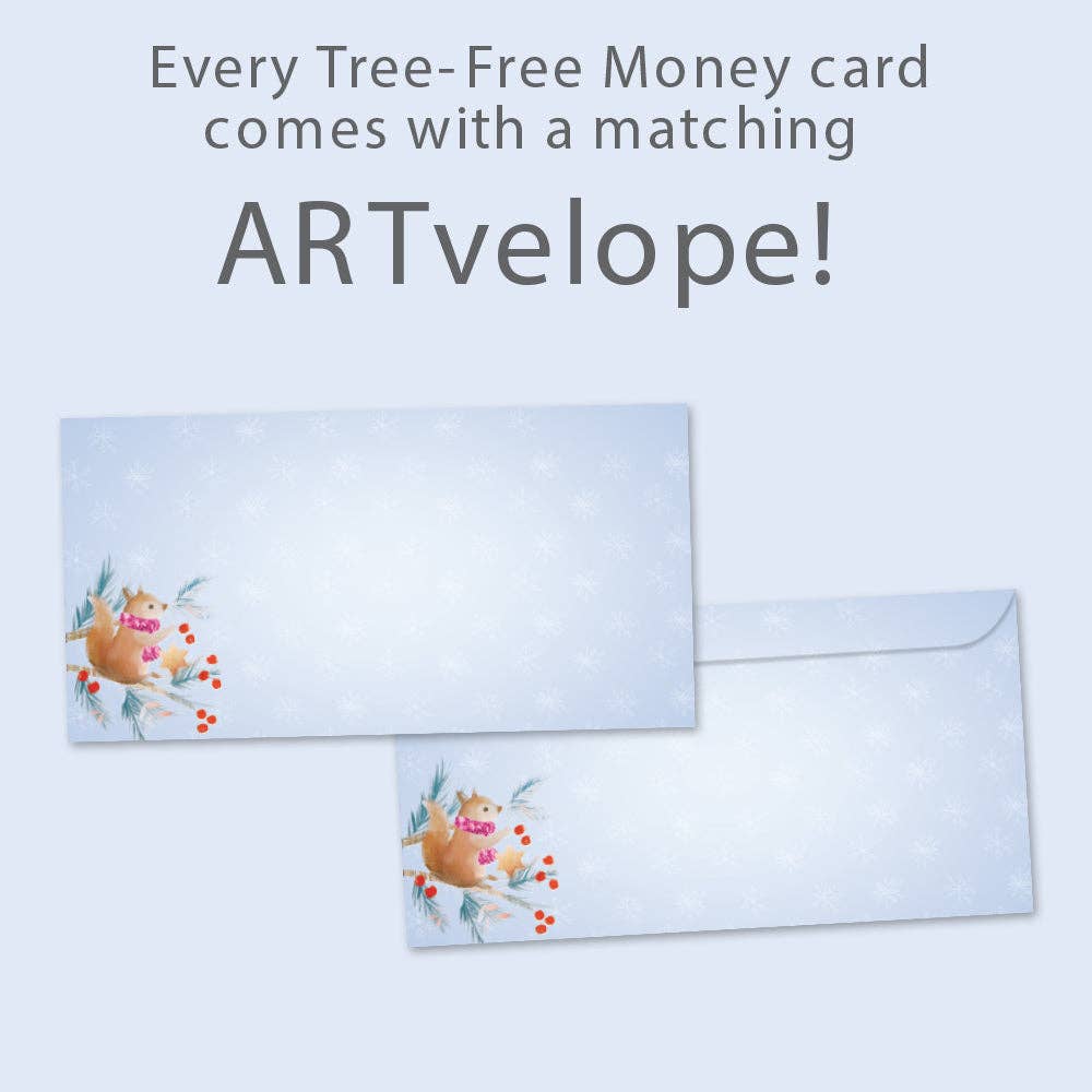 Sweet Snowglobe Money Holder Christmas - The Mustard Seed Collection, The Seed