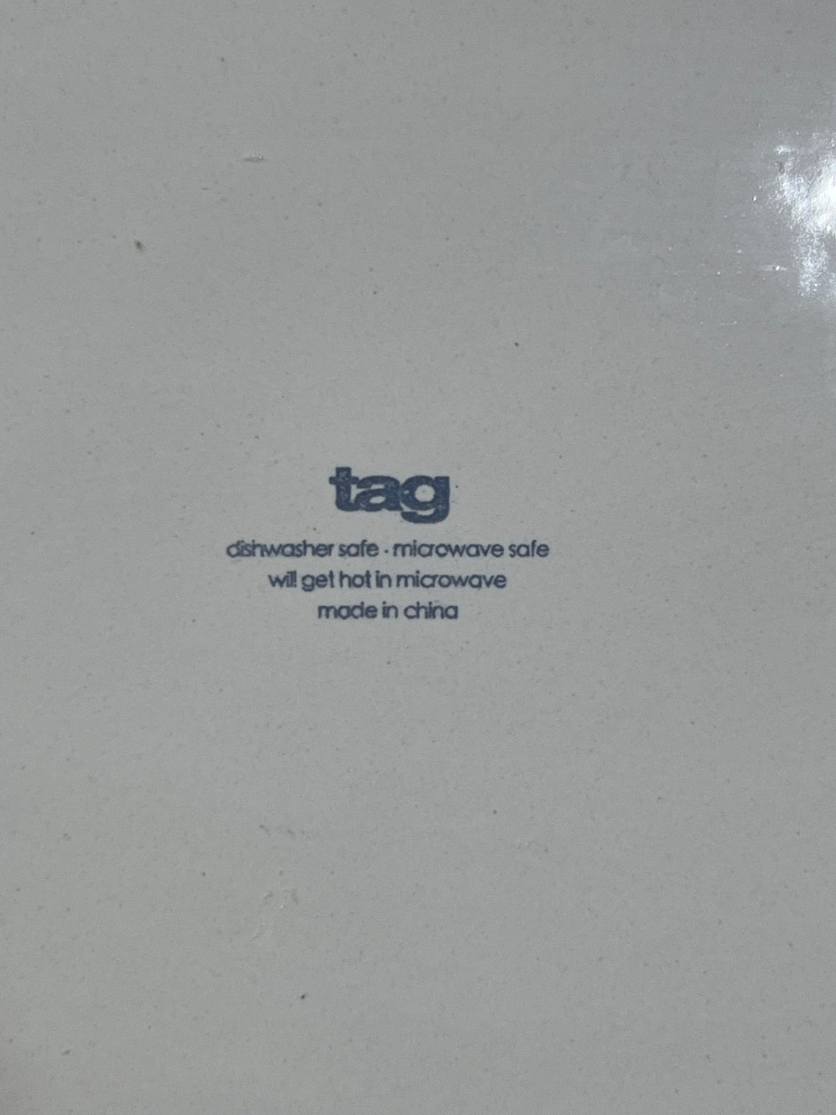 Tag Ceramic Fish Shaped Serving Platter – White (16" x 9") 
