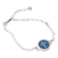 Tap To Pray® Survivor Series Chain Bracelet: 14K Gold-Plated + It Is Well