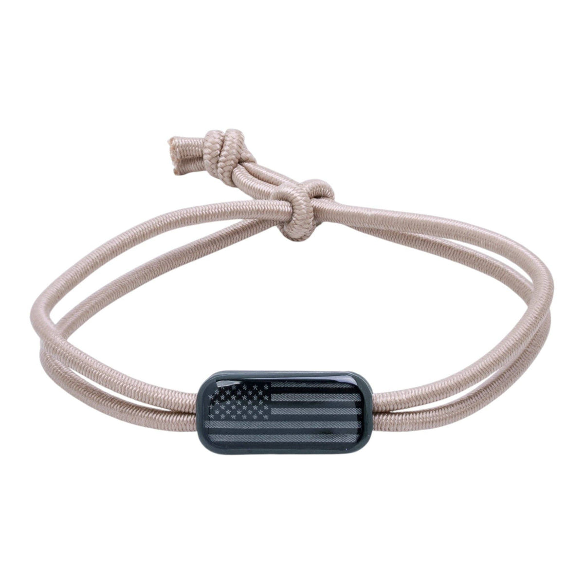 Tap To Pray® Survivor Series Tactical Bracelet: Olive + Stealth Flag