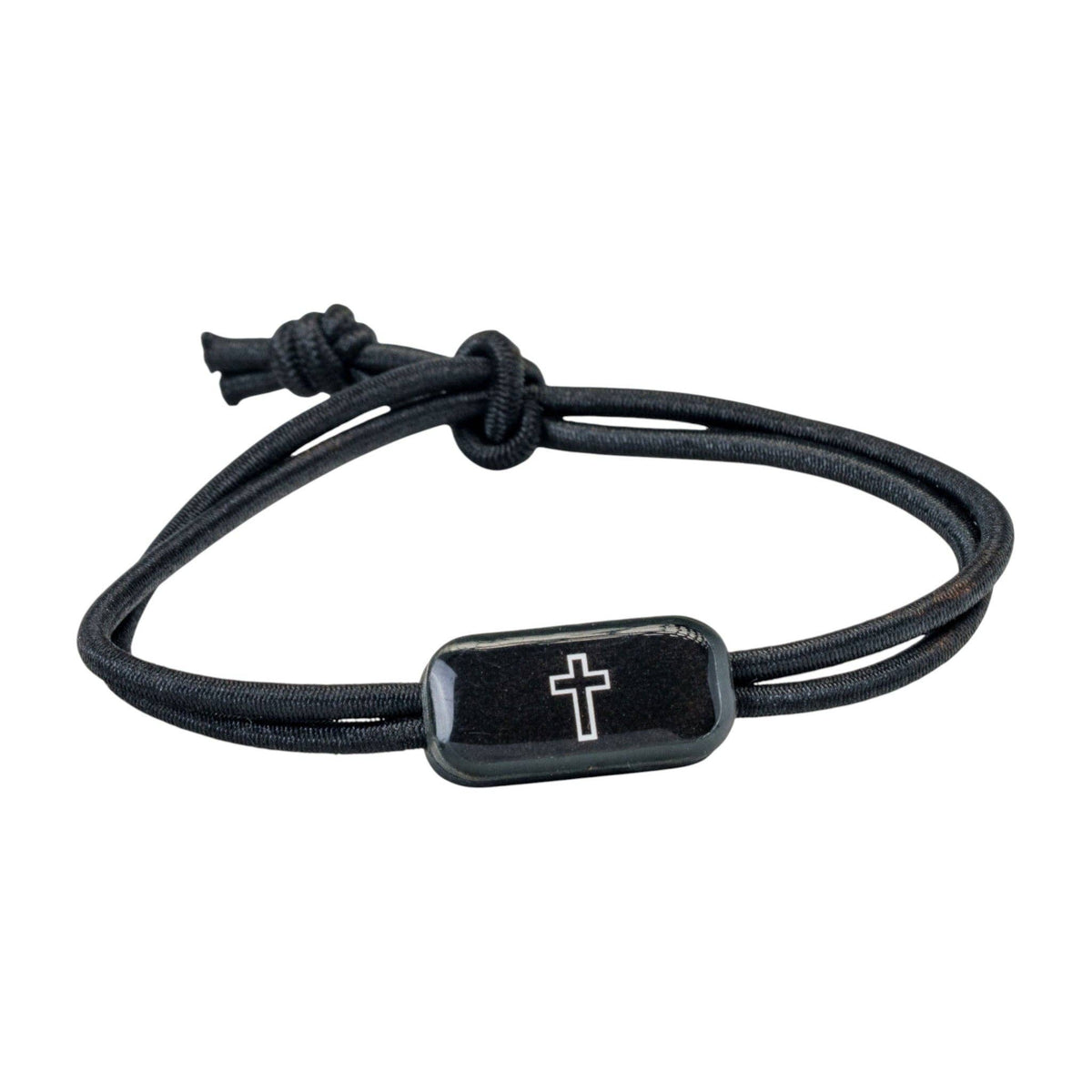 Tap To Pray® Survivor Series Tactical Bracelet: Olive + Stealth Flag