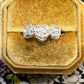 Tarnish Free Rings Sz 10 Silver Roses