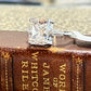 Tarnish Free Rings Sz 7 EmeraldCutCZ