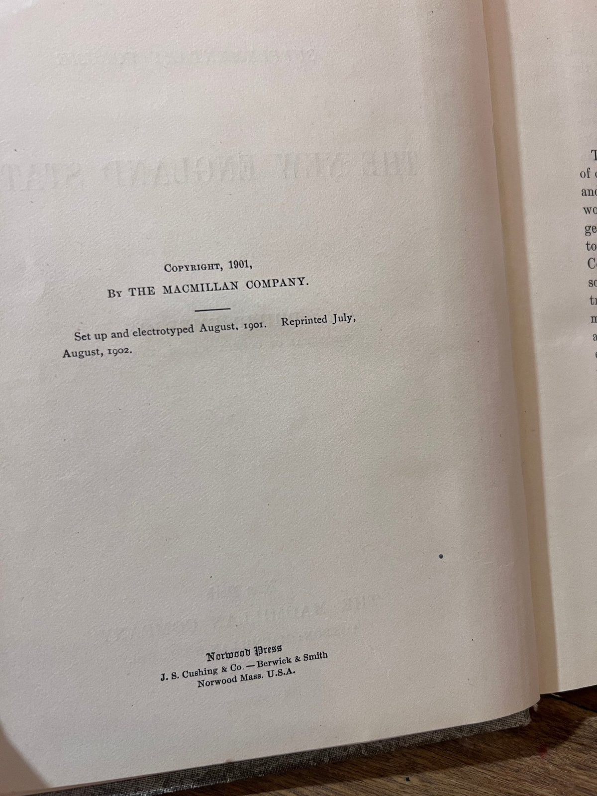 Tarr & McMurry's Geographies Supplementary Volume: New England 
