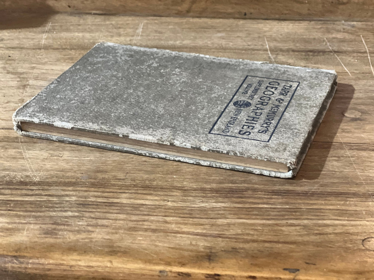 Tarr & McMurry's Geographies Supplementary Volume: New England 