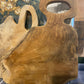 Teak Natural Bread Board with Oval Handle