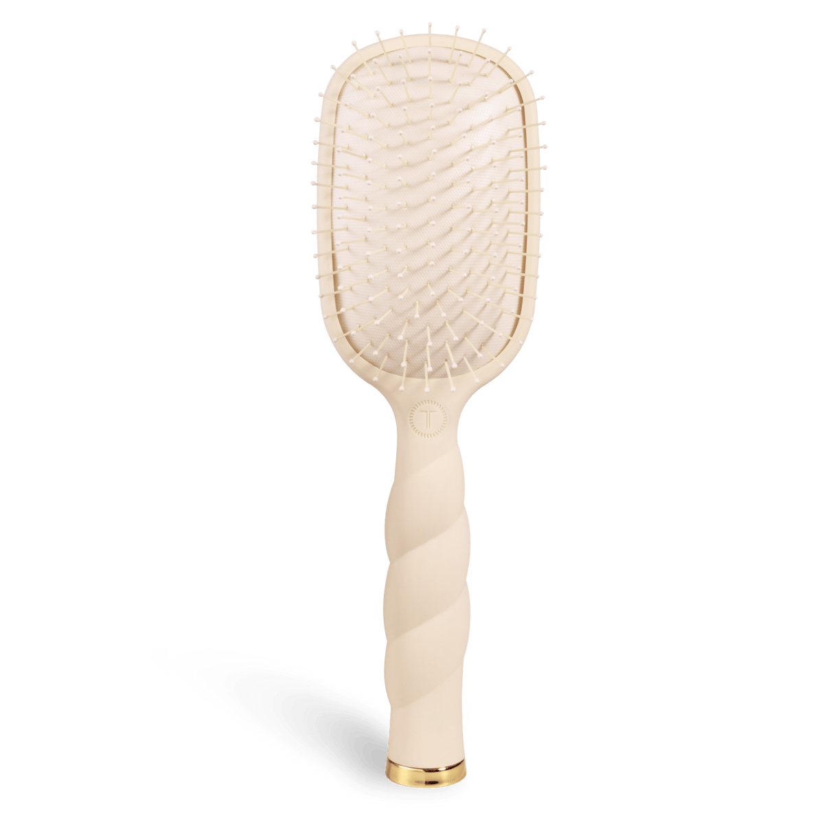 Teleties Detangler Hair Brush for Medium Hair - Tan