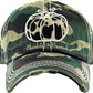 Thankful & Blessed Vintage Camo Baseball Hat