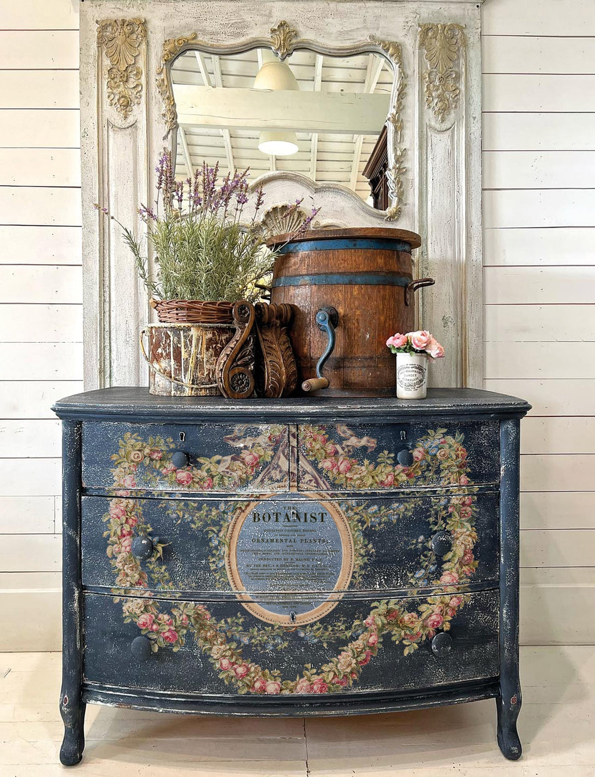 The Botanist IOD Transfer 12x16 Pad - The Mustard Seed Collection, The Seed