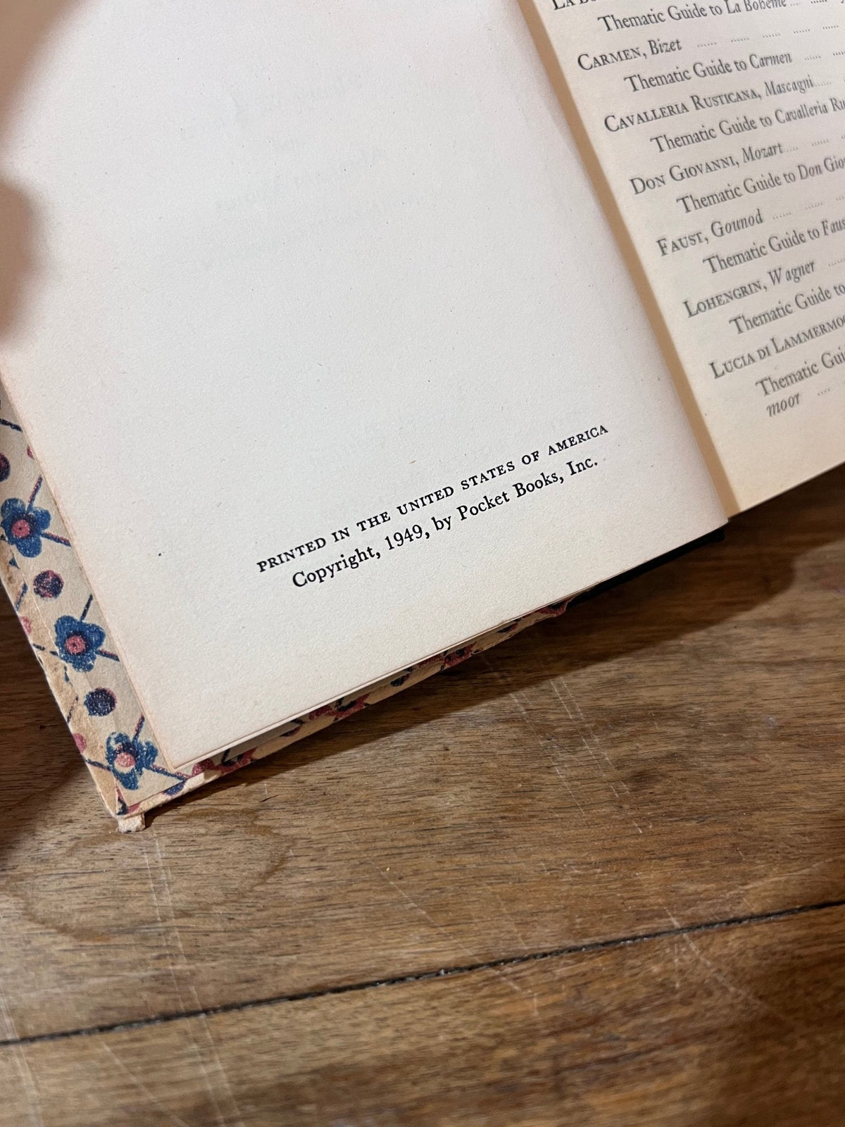 The Pocket Book of Great Operas 