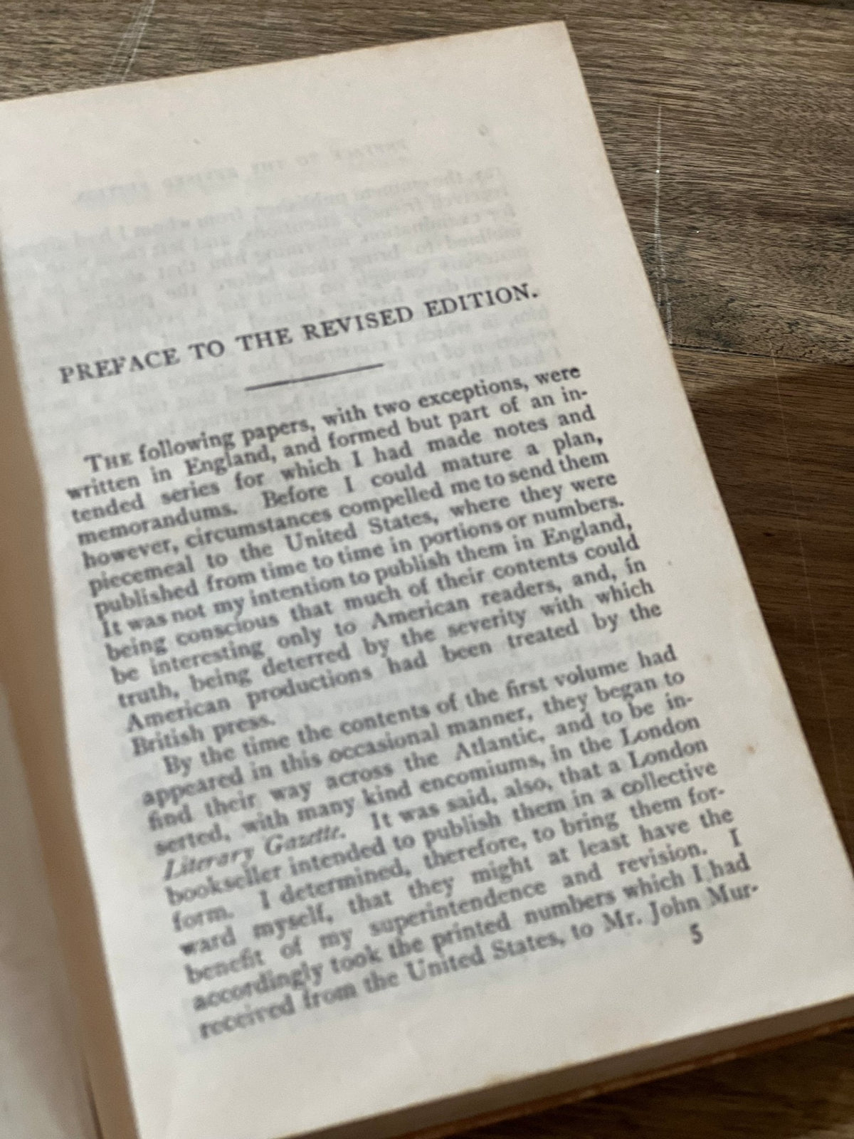 "The Sketch Book" by Washington Irving 