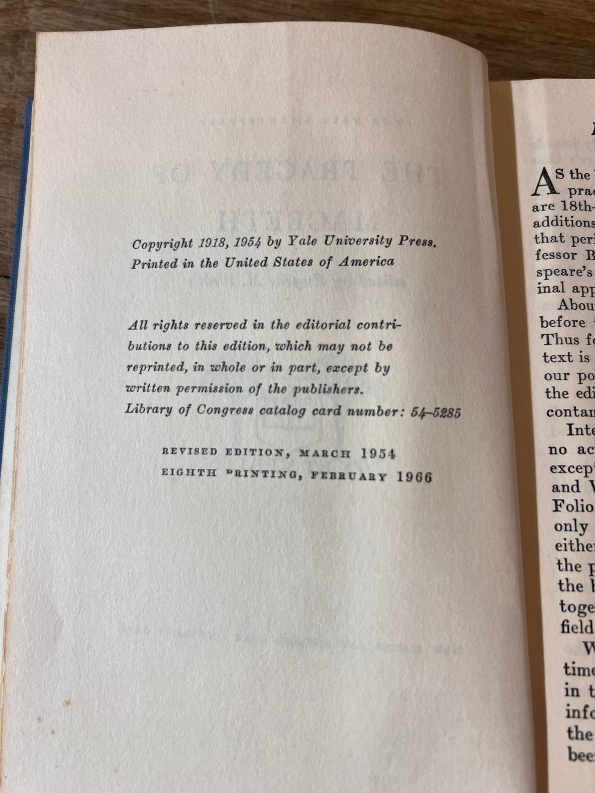 The Yale Shakespeare Book 