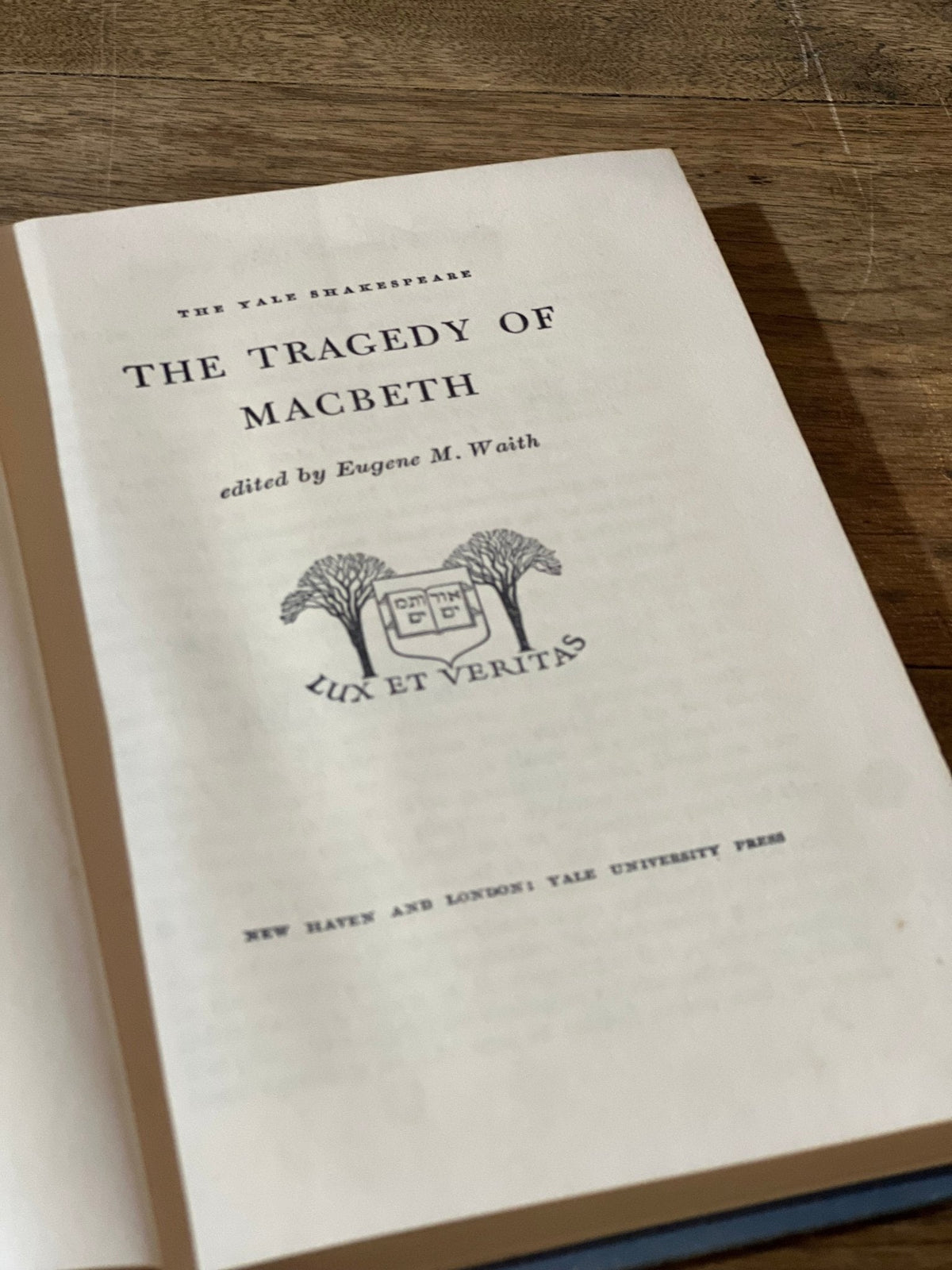 The Yale Shakespeare Book 