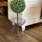 Three-Tiered Wire Basket Stand - The Mustard Seed Collection, The Seed