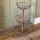 Three-Tiered Wire Basket Stand - The Mustard Seed Collection, The Seed
