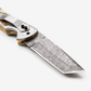 Titan American Eagle - White Wolf Damascus folding / EDC/ - The Mustard Seed Collection, The Seed