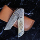 Titan American Eagle - White Wolf Damascus folding / EDC/ - The Mustard Seed Collection, The Seed