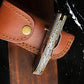 Titan classico - Raindrop Damascus Pocket Utility Knife TF-001Y - The Mustard Seed Collection, The Seed