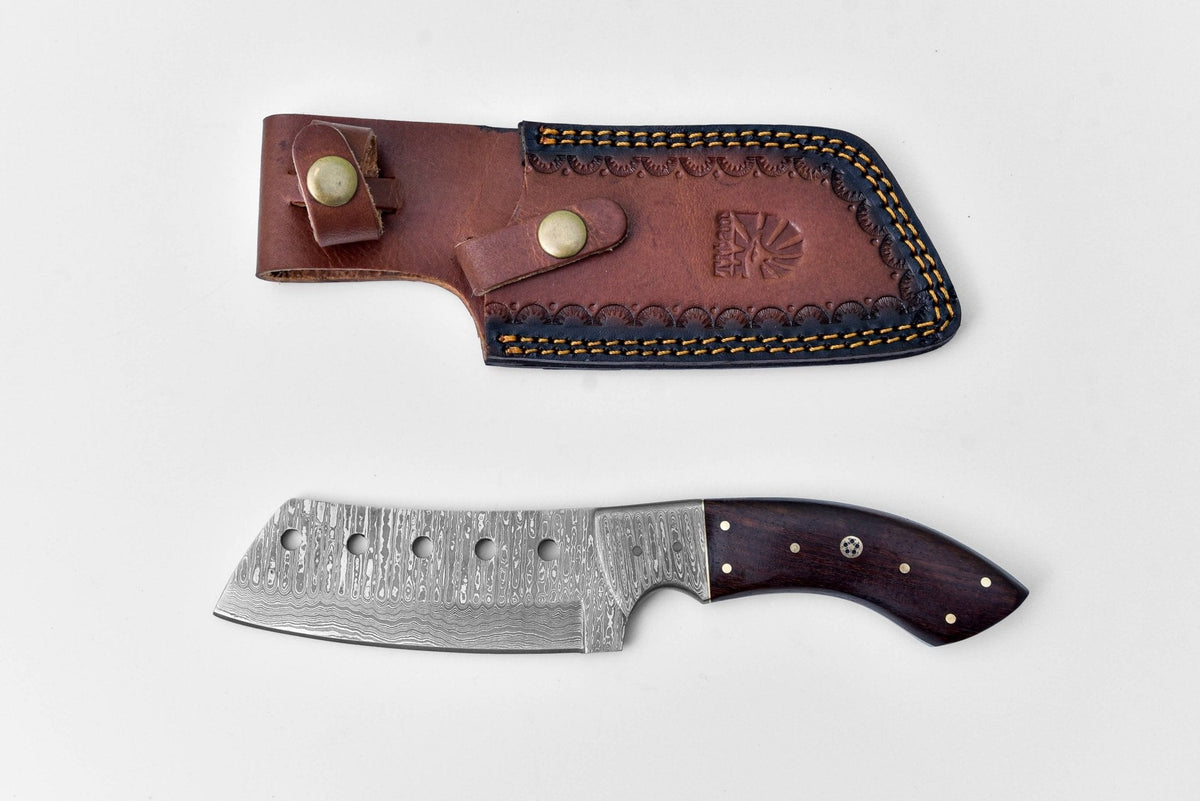 Titan Highland Cleaver, Damascus Steel - The Mustard Seed Collection, The Seed