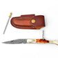Titan Royale French Damascus Pocket Knife - The Mustard Seed Collection, The Seed